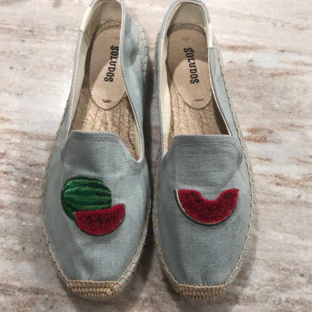 Soludos - Watermelons Slipper in Chambray - sz 6.5 - Picture 4 of 8